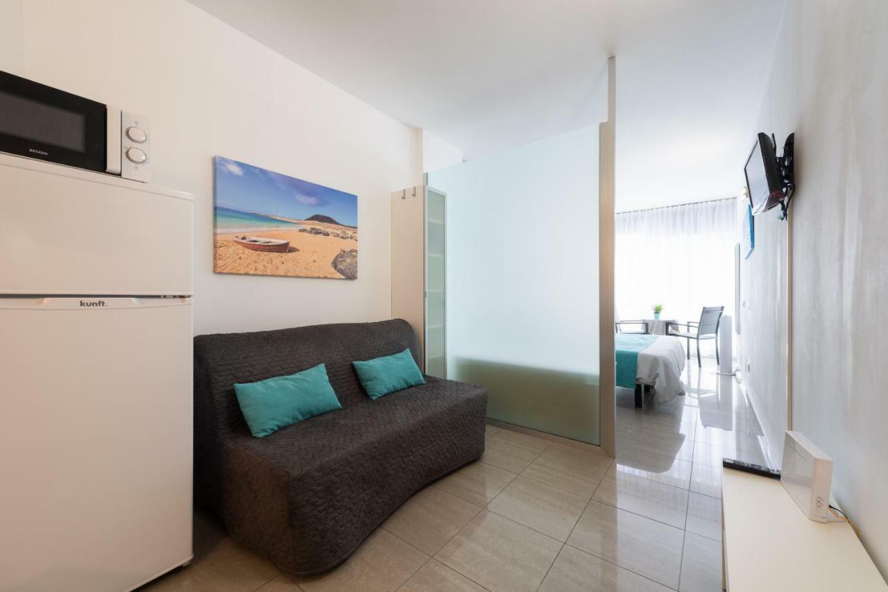 Апартаменты 1St Line Studio Las Canteras Beach - Wifi Лас-Пальмас-де-Гран-Канария Экстерьер фото