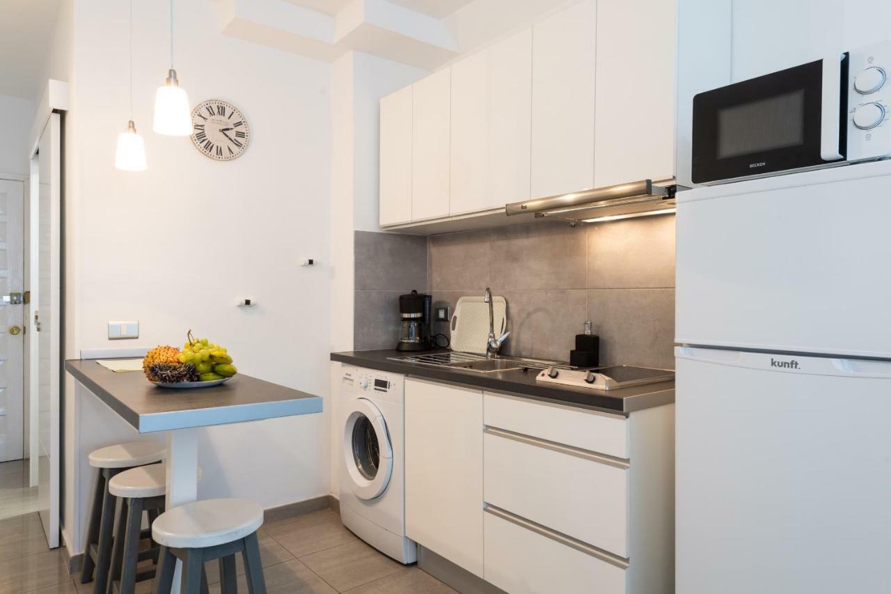 Апартаменты 1St Line Studio Las Canteras Beach - Wifi Лас-Пальмас-де-Гран-Канария Экстерьер фото