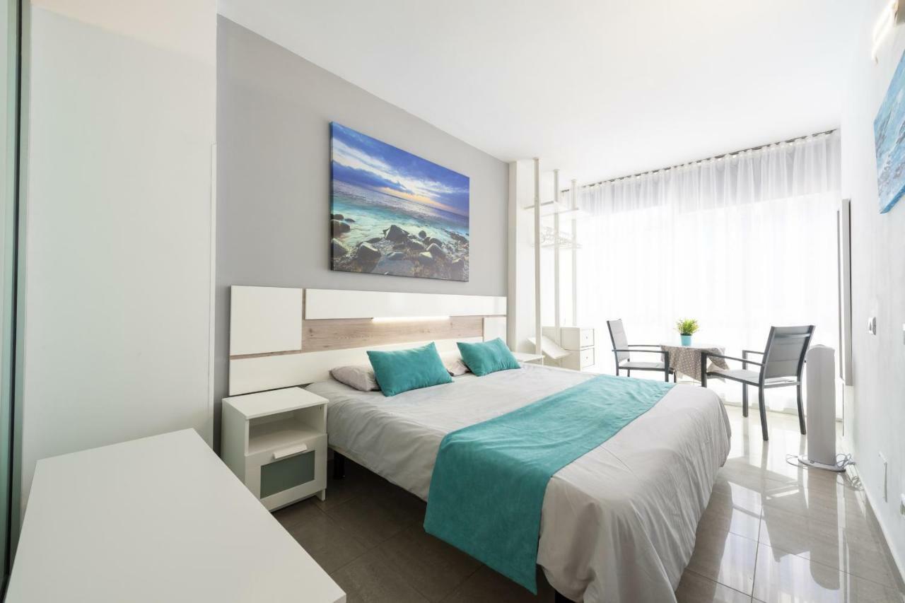 Апартаменты 1St Line Studio Las Canteras Beach - Wifi Лас-Пальмас-де-Гран-Канария Экстерьер фото