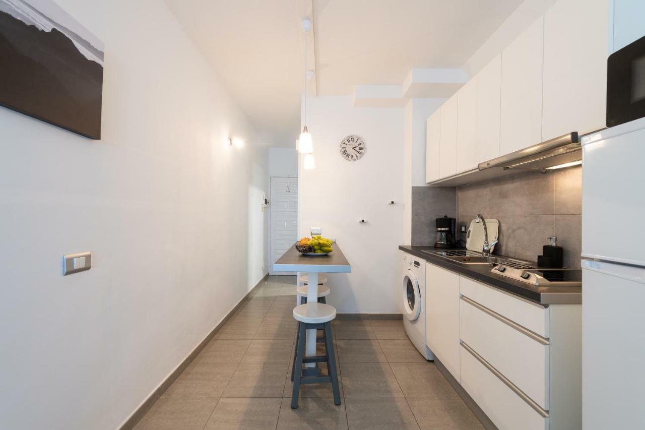 Апартаменты 1St Line Studio Las Canteras Beach - Wifi Лас-Пальмас-де-Гран-Канария Экстерьер фото